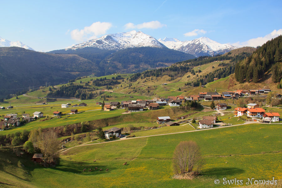 Segnas bei Disentis/Mustér in der Surselva