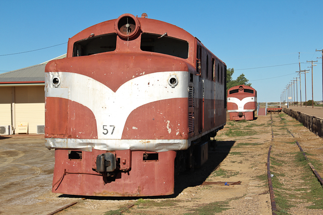 Marree Lokomotive Old Ghan Railway