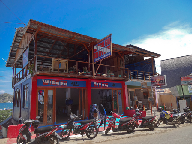 Die Tauchschule von Wicked Diving in Labuan Bajo