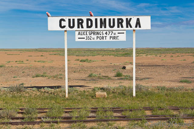 Die Banhstation bei Curdimurka liegt mitten im Outback von Australien