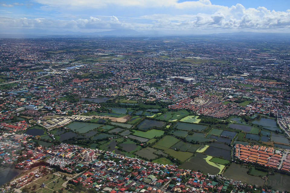 Manila aus der Vogelperspektive