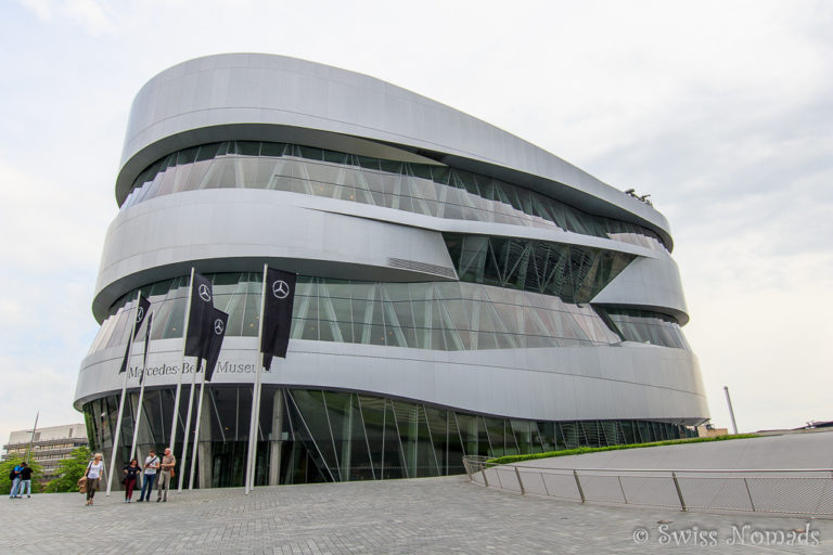 Das Mercedes-Benz Museum in Stuttgart