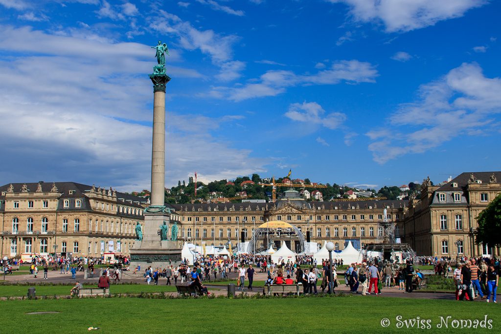 Das neue Schloss in Stuttgart