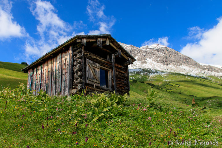 Wunderschöne alpine Landschaften beim wandern in Lech