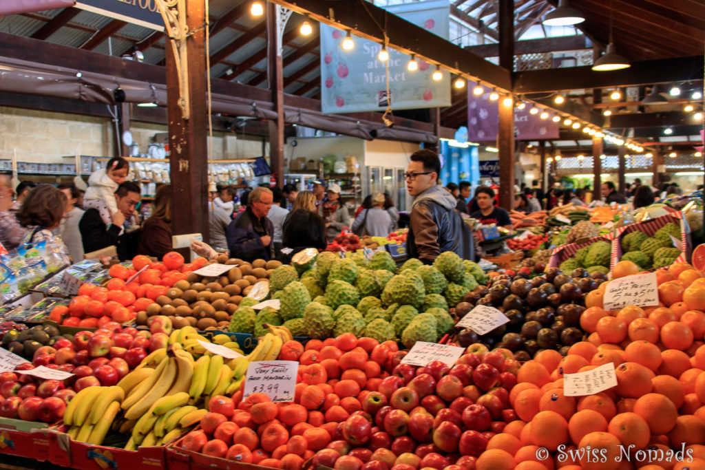 Gemüse am Fremantle Markt