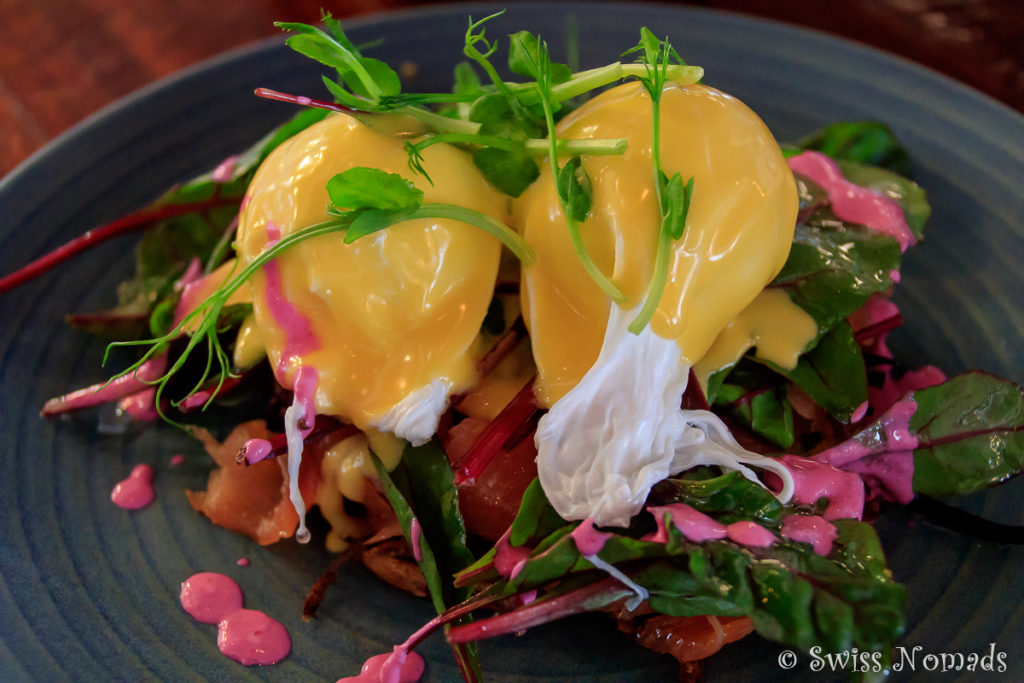 Das Frühstück im Gesha Café hat uns sehr gut geschmeckt