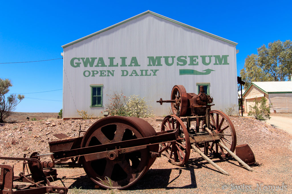 Das Gwalia Museum beherbergt viele alte Gerätschaften aus der Goldrauschzeit