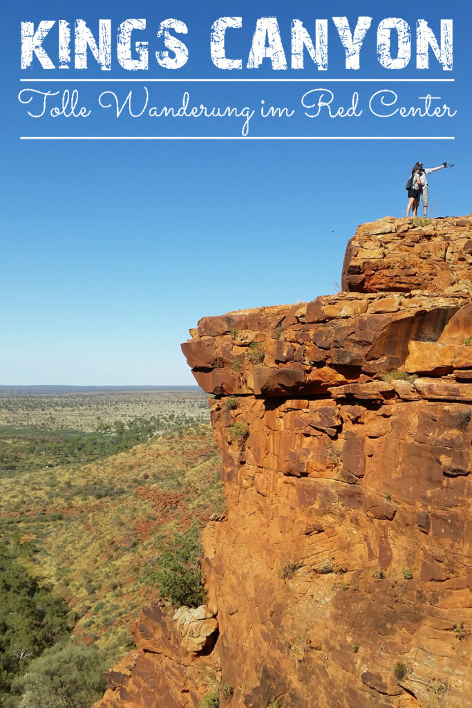 Die Wanderung beim Kings Canyon in Australien