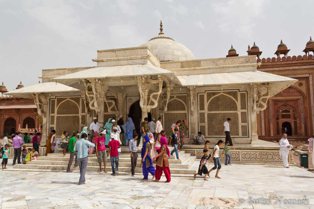 Das Mausoleum in der Jama Masjid bei Fatehpur Sikri