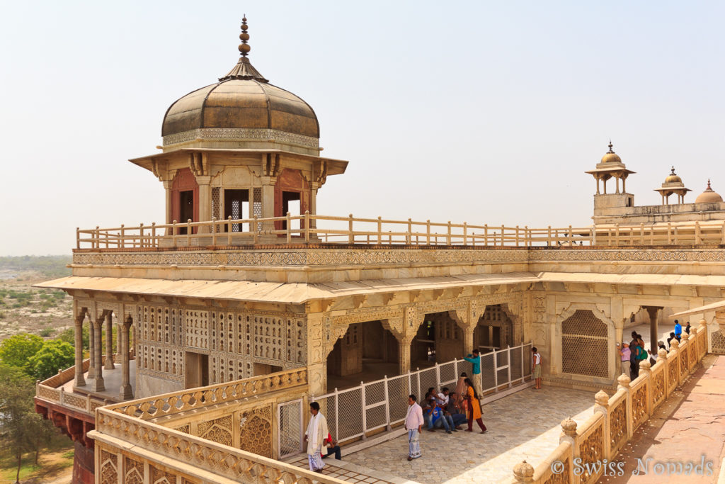 Das Musamman Burj im Red Fort von Agra