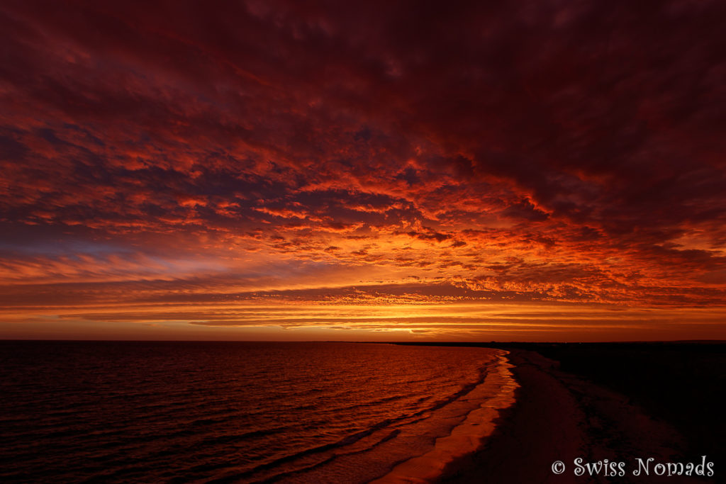 Sonnenuntergang am Point Gibbon