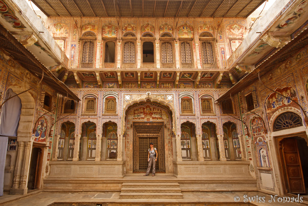 Das Morarka Haveli in Nawalgarh ist für Besucher zugänglich