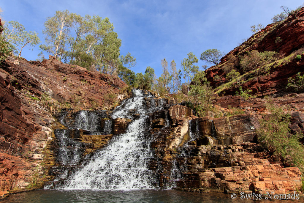 Fortescue Wasserfall im Karijini Nationalpark