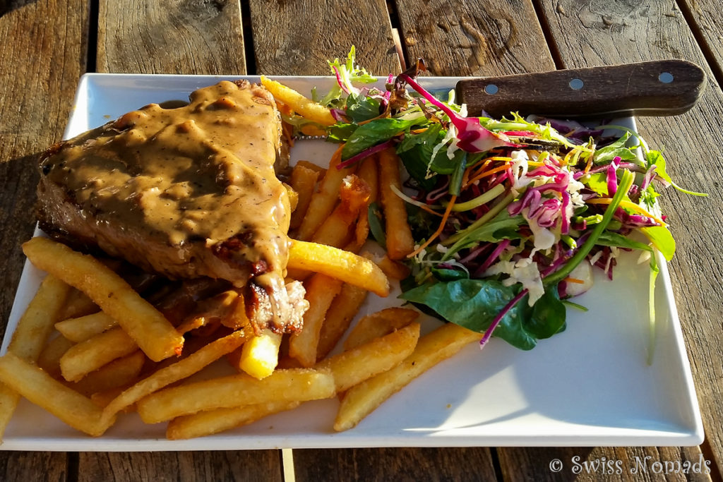 T-Bone Steak in einem der Pubs in Fremantle