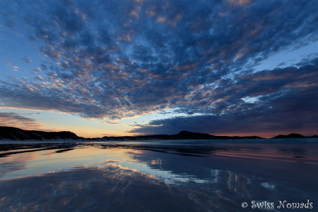 Sonnenaufgang in der Lucky Bay