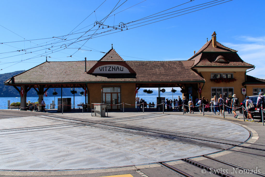 Vitznau Station am See