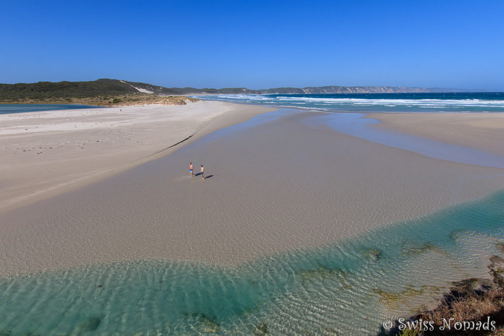 Die Küste bei Denmark in Westaustralien