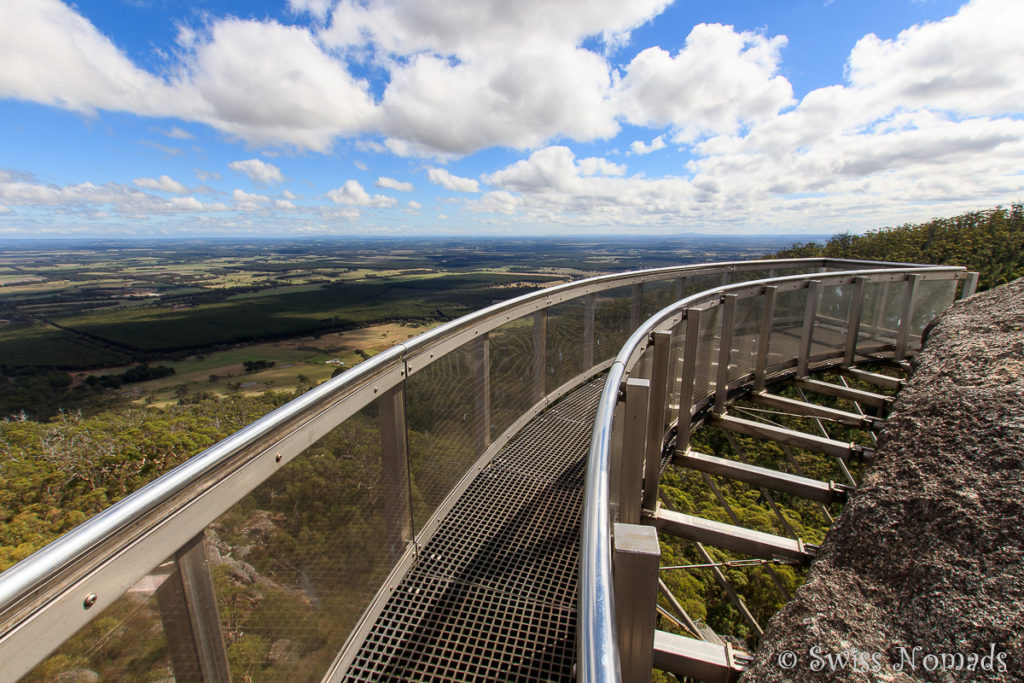 Der Sky Walk am Castle Rock im Porungurup Nationalpark