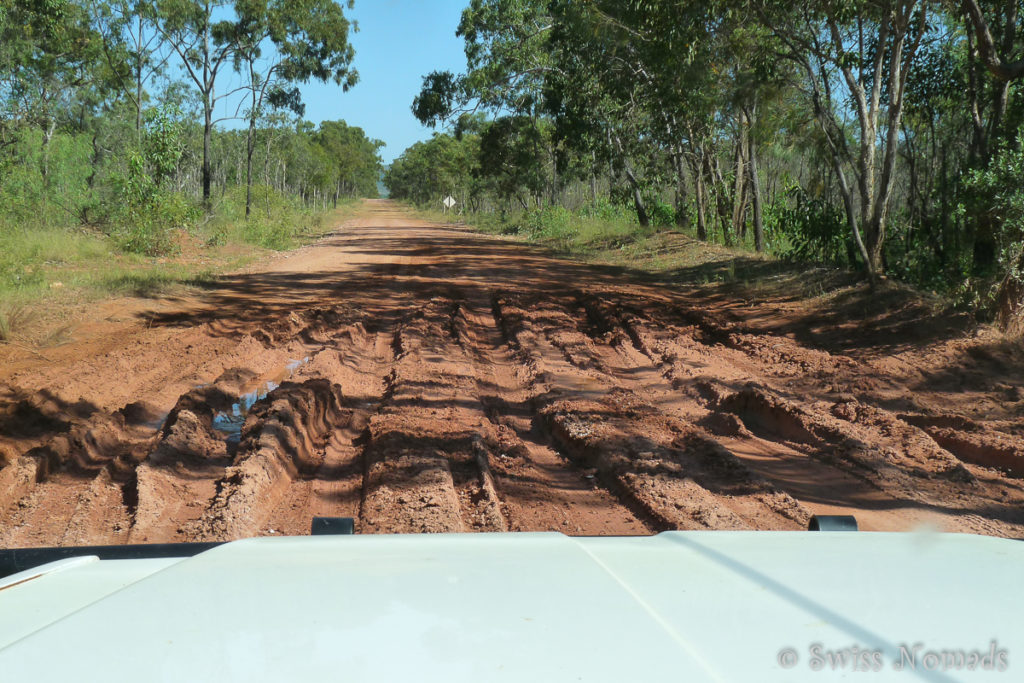 Die Battle Camp Road auf der Cape York Halbinsel