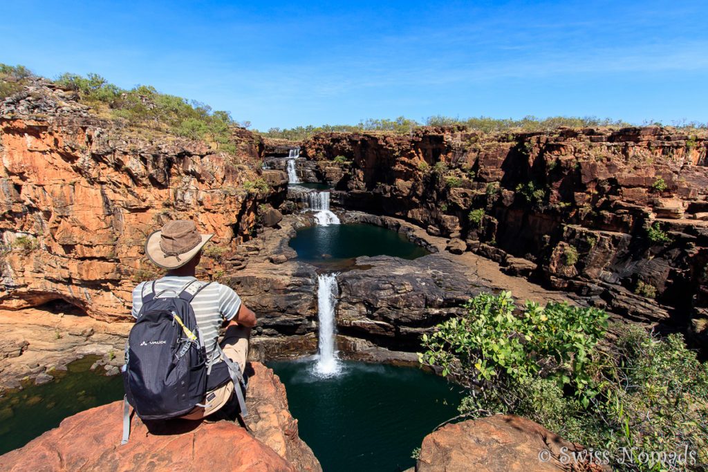 Die Mitchell Falls entlang der Gibb River Road