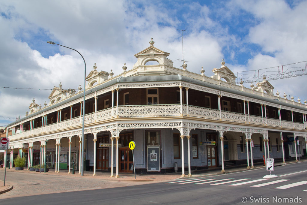 Das historische Imperial Hotel in Armidale