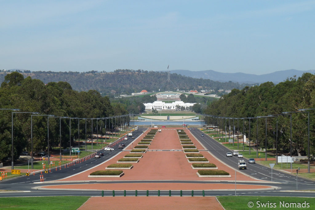 Sehenswuerdigkeiten in Canberra Parlamentsgebaeude Top 10