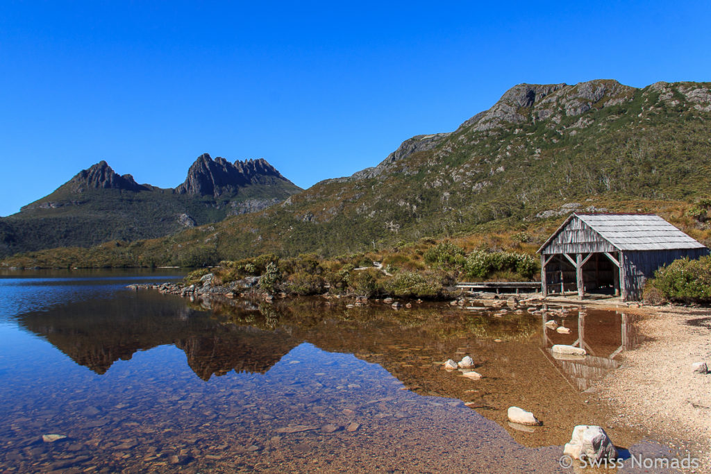 Wanderung auf den Cradle Mountain während unseres Tasmanien Roadtrips