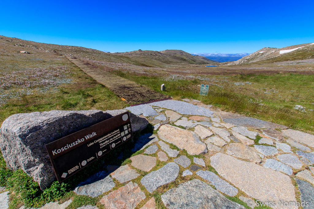 Wanderweg von Rawson Pass nach Thredbo 