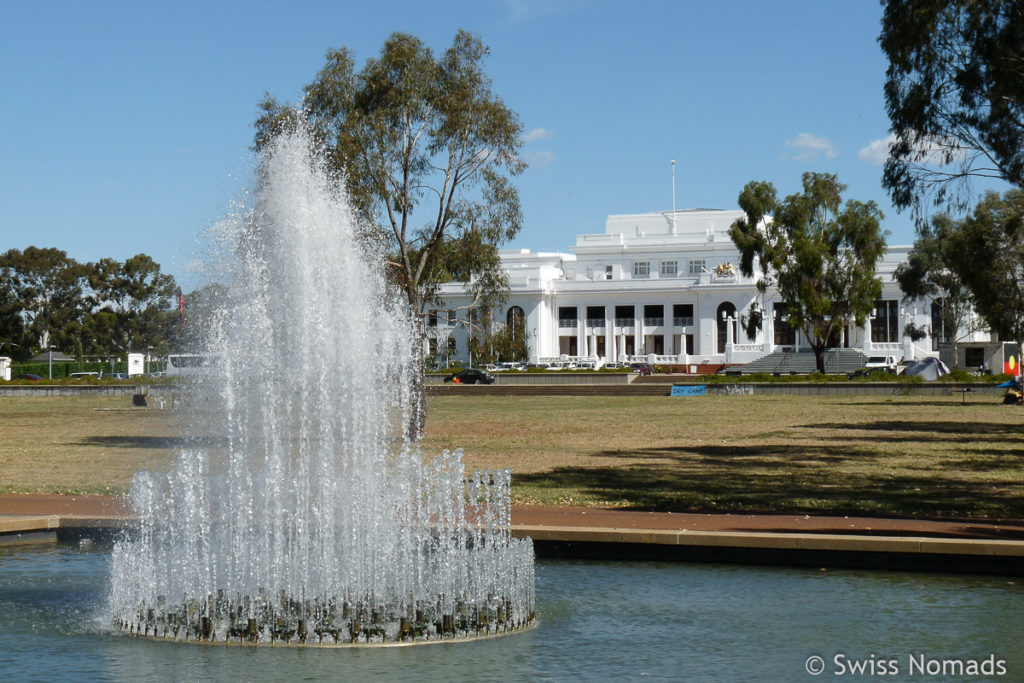 Sehenswuerdigkeiten in Canberra Old Parliament