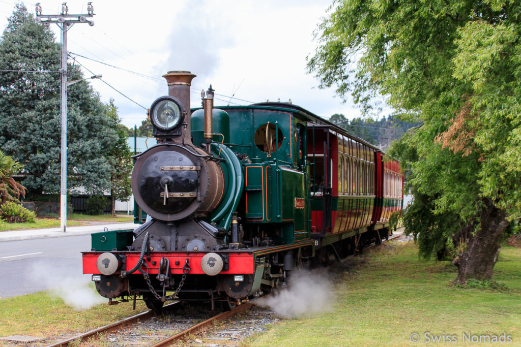 Die West Coast Wilderness Railway in Tasmanien