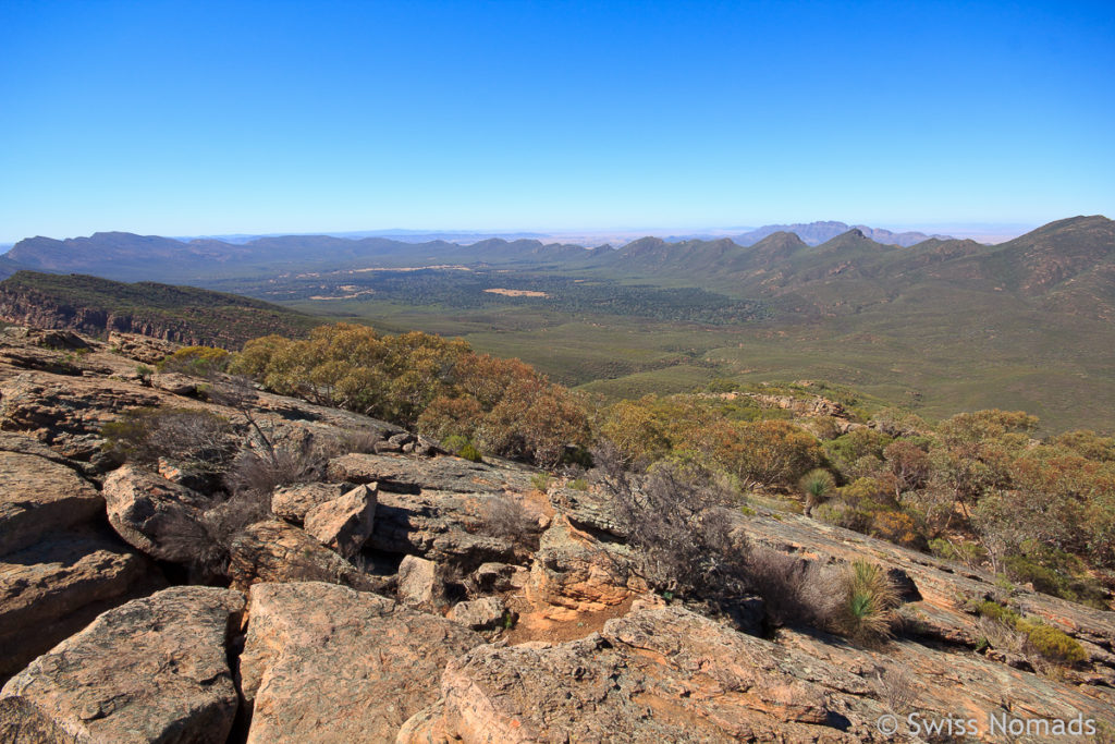 Der Ikara Flinders Ranges Nationalpark in Australien