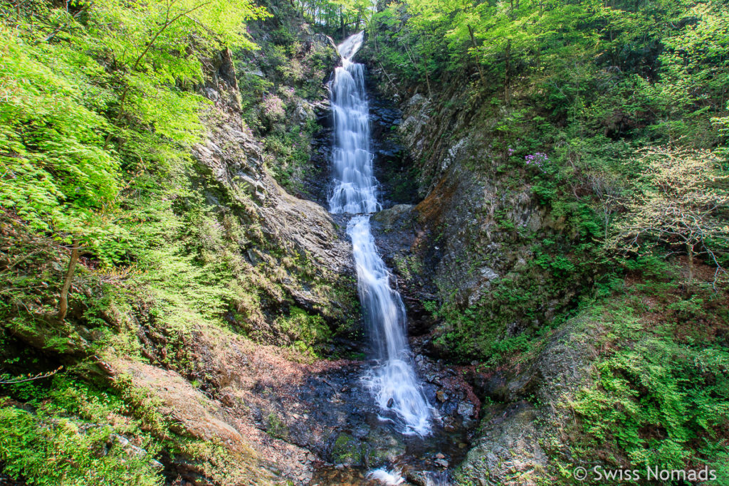 Der Buril Wasserfall im Jirisan Nationalpark in Südkorea