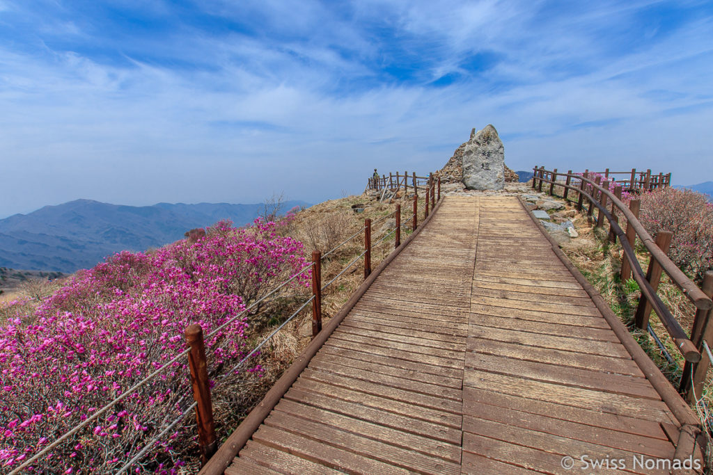 Der Jirisan Nationalpark ist eine Top Südkorea Sehenswürdigkeit