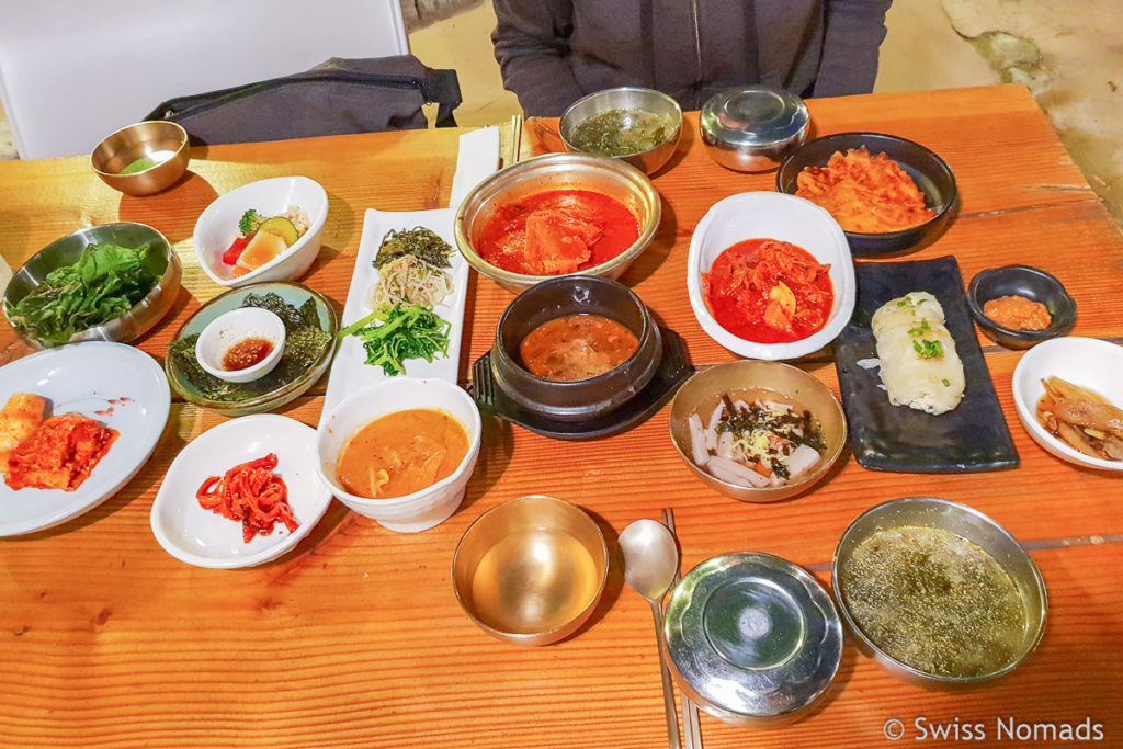 Koreanische Spezialität in Gyeongju