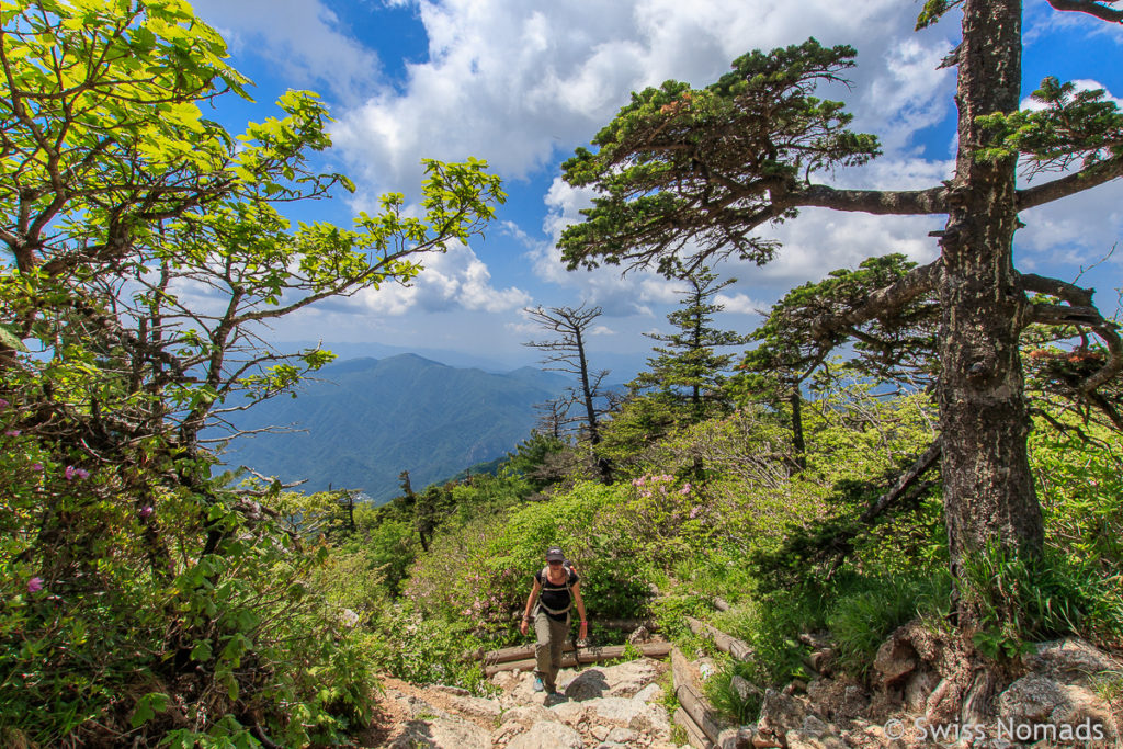 Auf der Osaek Route zum Dacheongbong Peak