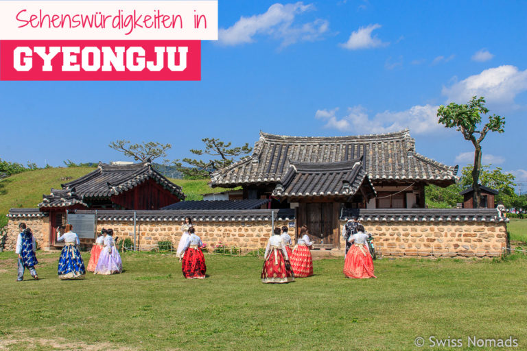 Die Sehenswürdigkeiten in Gyeongju