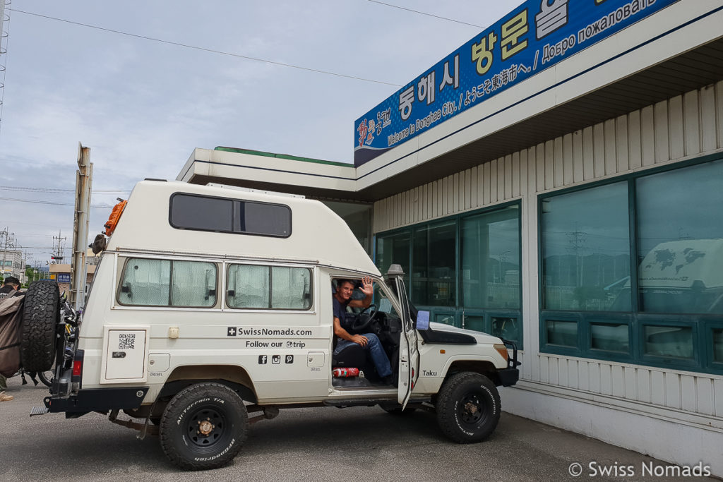 Fahrzeug verschiffen von Südkorea nach Russland