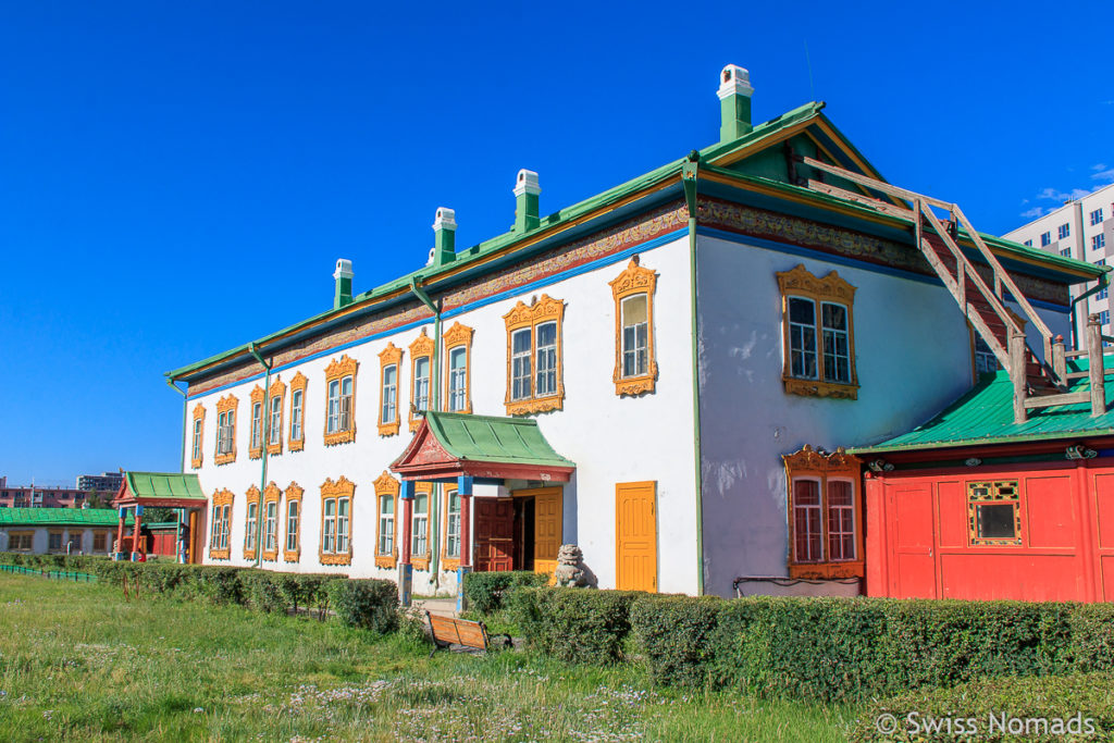 Der Winterpalast des Bogd Khan Museum in Ulaanbaatar