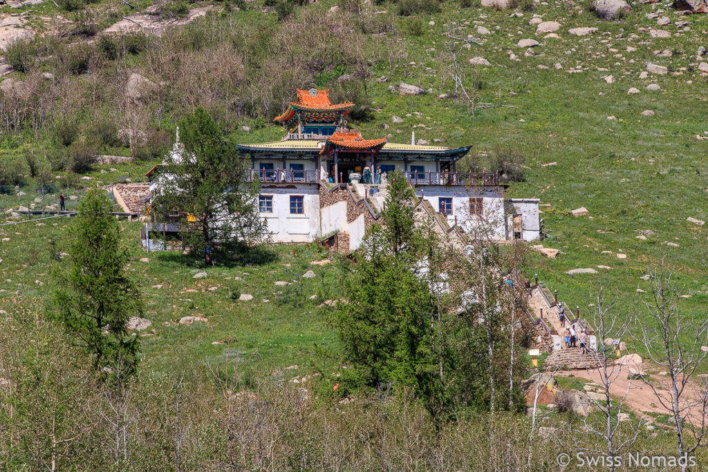 Das Kloster im Gorkhi Terelj Nationalpark in der Mongolei