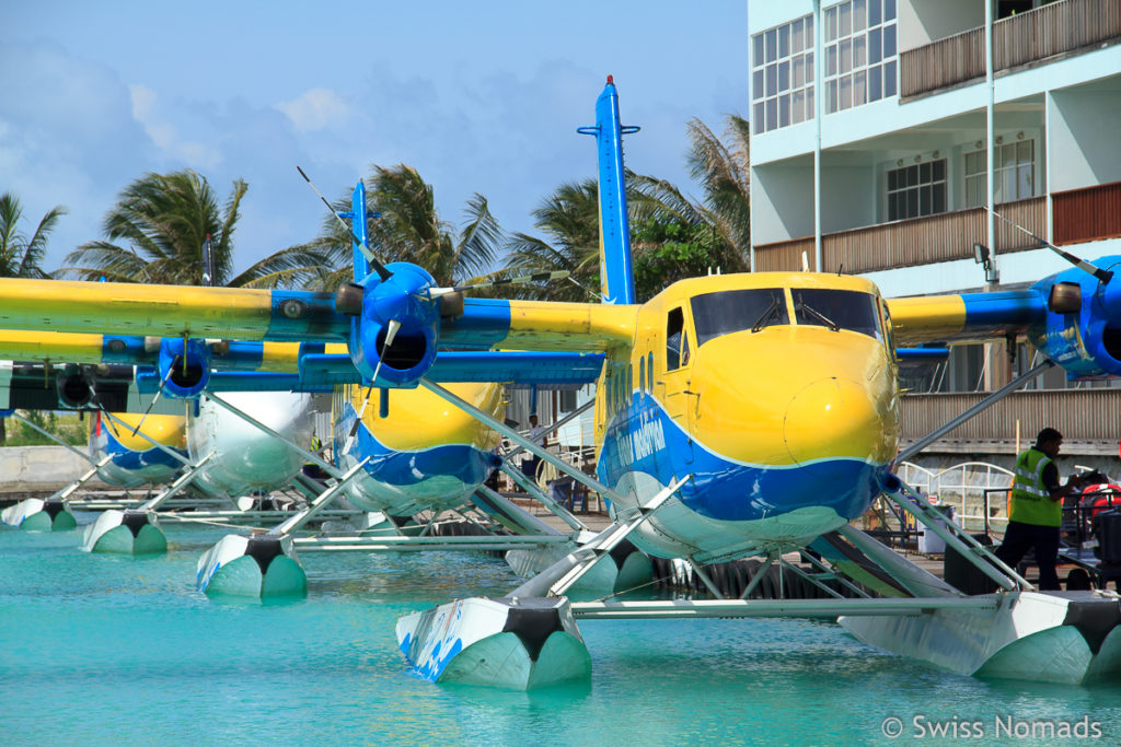 Malediven Reisetipps Lokale Transportmittel Wasserflugzeug