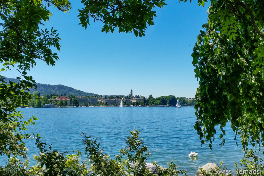 Sehenswürdigkeiten in Zürich Zürichsee