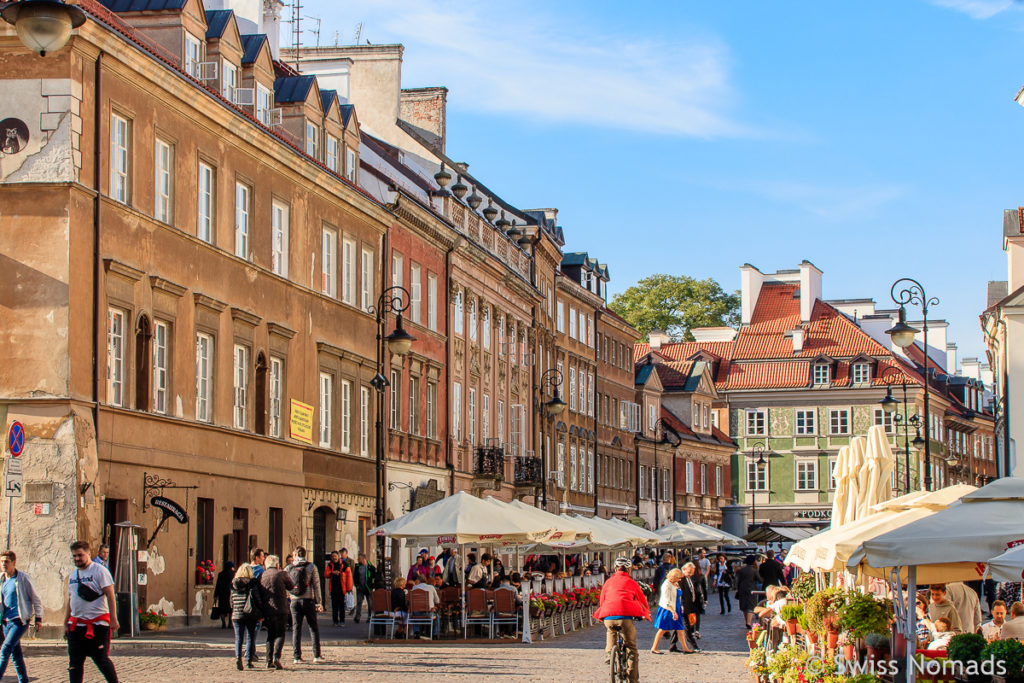 Altstadt in Warschau Sehenswürdigkeiten