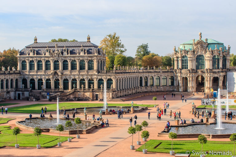 Zwinger Gartenanlage Sehenswürdigkeiten in Dresden