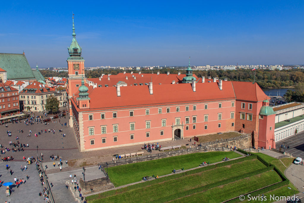 Sehenswürdigkeiten in Warschau Königsschloss