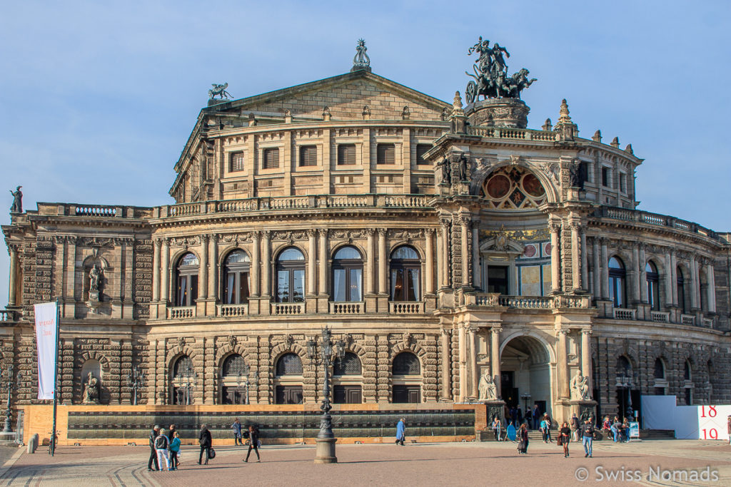 Semperoper Sehenswürdigkeiten in Dresden