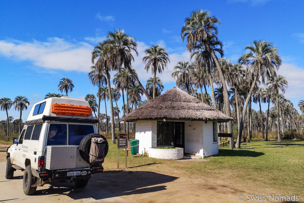 Eingang zum Parque Nacional El Palmar