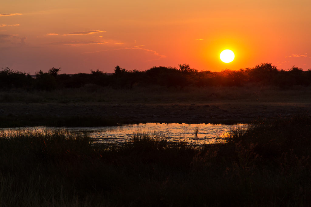 Namutoni Camp im Etosha Nationalpark 