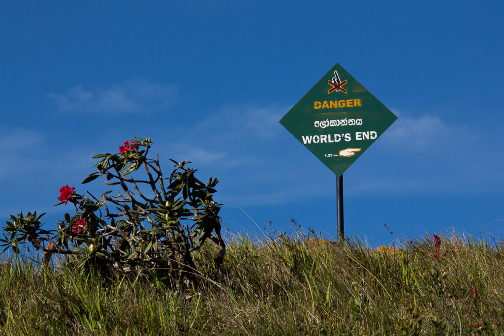 Das Ende der Welt im Horton Plains Nationalpark