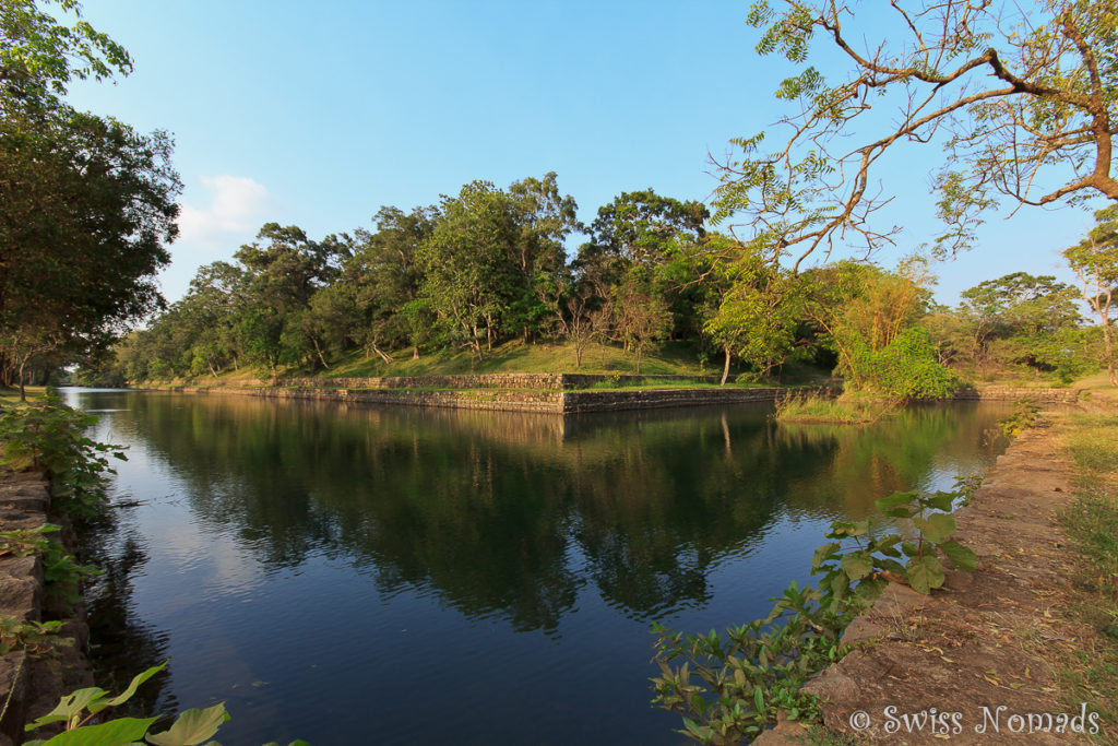 Sigiriya Rock Wasser Graben