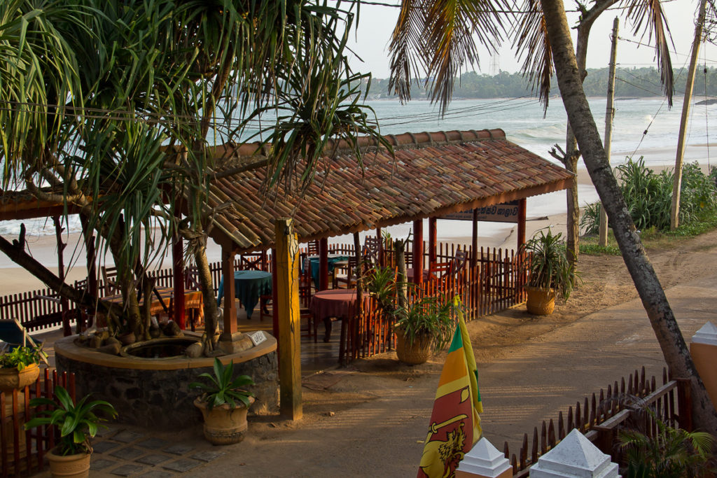 Tangalle Blue Horizon Restaurant Strand